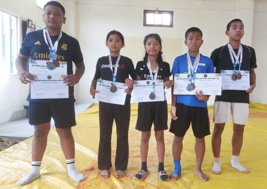 VIKSHIT BHARAT AIZAWL DISTRICT WRESTLING CHAMPIONSHIP (DARLAWN TEAM)
